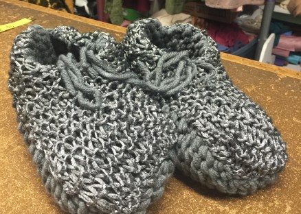 chain mail slippers
